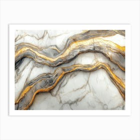 Marble Wall Art Art Print