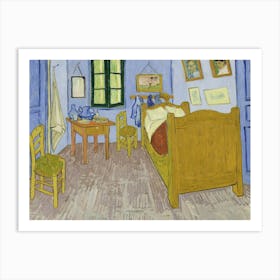 Vincent Van Gogh, Slaapkamer Te Arles, Bedroom In Arles, Third Version, 1889. Art Print