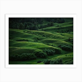 green nature 2 Art Print