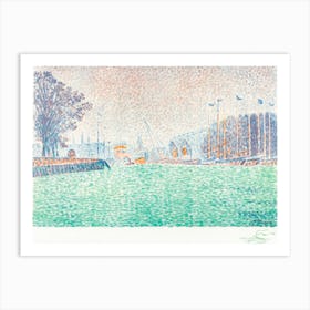 At Flushing (A Flessingue) (1895), Paul Signac Art Print