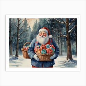 Santa Claus 2 Art Print