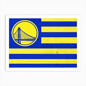 Golden State Warriors 3 Art Print