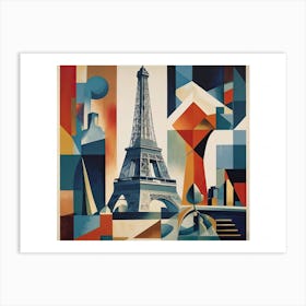 Paris Eiffel Tower Art Print