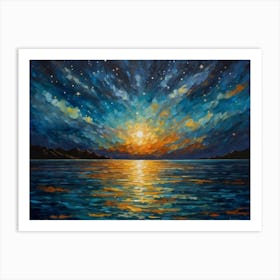 Night Sky Art Print