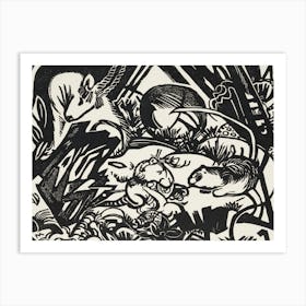 From The Animal Legend, Franz Marc Art Print