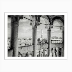 Bovolo Staircase View Of Venice Art Print