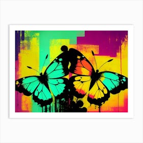 Butterfly Painting 105 Art Print