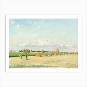 Landscape, Ile De France (1873), Camille Pissarro Art Print