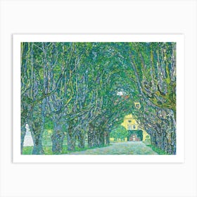 Avenue Of Trees Art Print