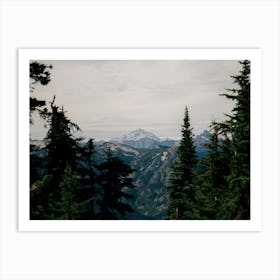 Glacier Peak Art Print