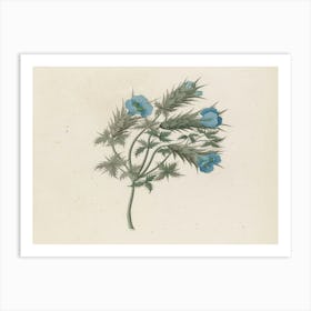 Blue Flower 1 Art Print