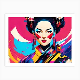 Geisha 115 Art Print