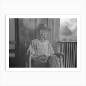 Untitled Photo, Possibly Related To Old Farmer Near Lutcher, Louisiana By Russell Lee Art Print