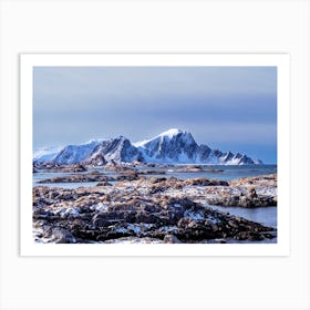 Coastal Landscape at Andenes, Norway Art Print