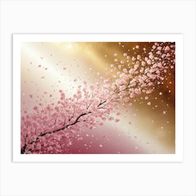 Cherry Blossoms 11 Art Print