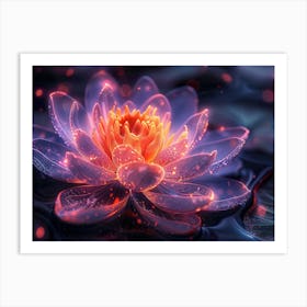 Lotus Flower 30 Art Print