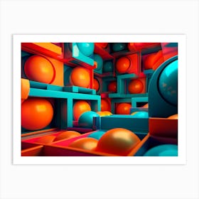 3d Art 1 Art Print