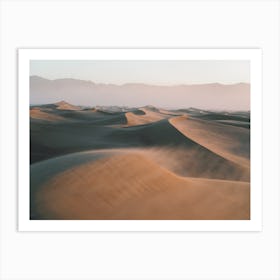 Windy Sand Dunes Art Print