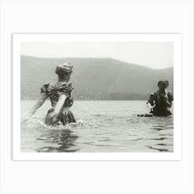 Emmy And Selma, Lake George (1899), Alfred Stieglitz Art Print