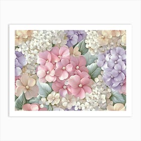 Hydrangeas 1 Art Print