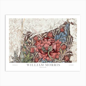 William Morris Prints Honeysuckle Original Landscapes Landscape Botanical Vintage Art Print