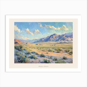 Western Landscapes Mojave Desert Nevada 1 Poster Art Print