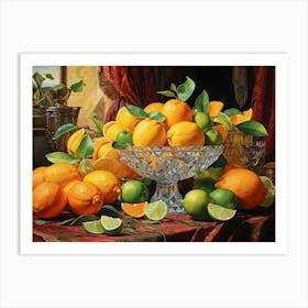 Citrus Bowl Art Print