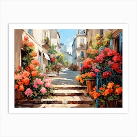 Flowers Of Europe 6 Art Print