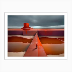 Red Cliffs Art Print