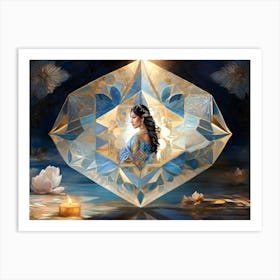 Exotic Beauty Artwork 15 Art Print