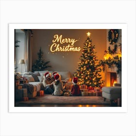 Merry Christmas 2 Art Print