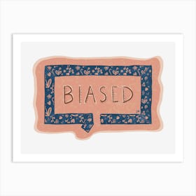 Floral Binding Sewing Phrase Art Print