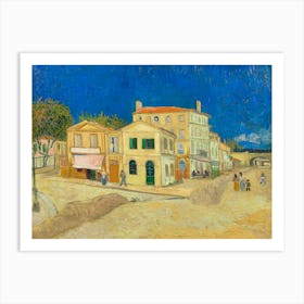 The Yellow House (1888), Vincent Van Gogh Art Print