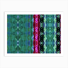 Aztec Pattern Art Print