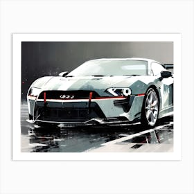 Ford Mustang Gt 10 Art Print