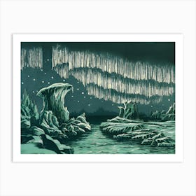 Polar Night Art Print