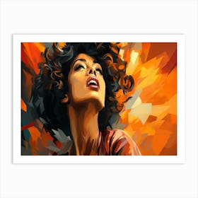 Afro-American Woman 1 Art Print