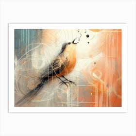 Creative Abstract Visual 127 Art Print