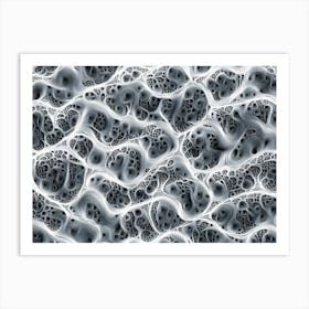 Black And White Pattern Art Print