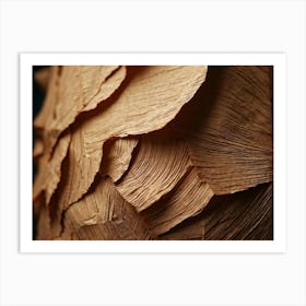 Crinkled Paper Featuring An Array Of Textured Patterns And Pronounced Creases Macro Photography Hi (1) 2 Art Print