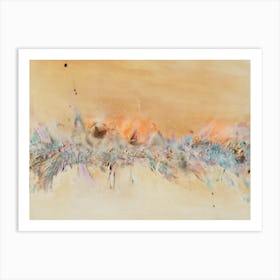 Abstract Painting Butterfly Art Print