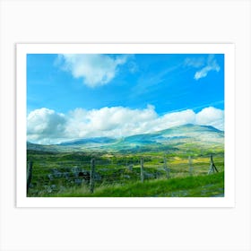 Road In The Mountains Art Print