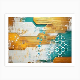 Abstract Painting 37 Art Print