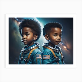 Two Boys In Space Póster