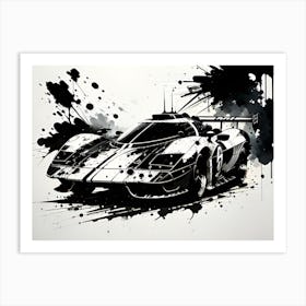 Ford Gt 4 Art Print