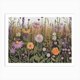 Wildflowers 34 Art Print