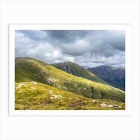 Mountains Art Print