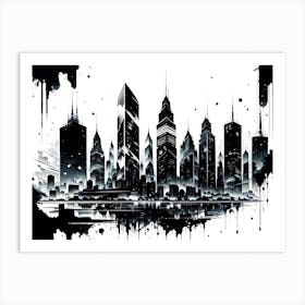 Cityscape 42 Art Print