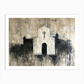 Church On The Hill 3 Art Print