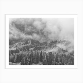 Clouds Forming 2 Art Print